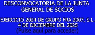 Desconvocatoria Junta de Gobierno